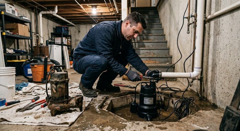Basement Sump Pump Service in Auburn, AL