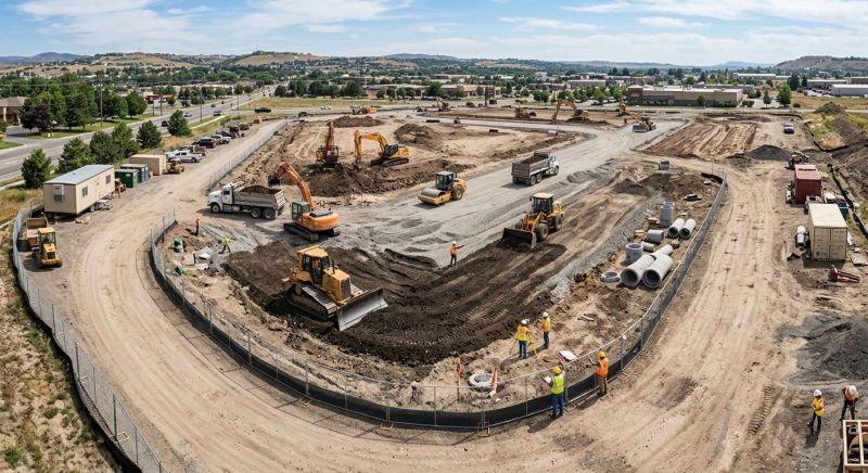 Commercial Land Preparation in Utah County, UT