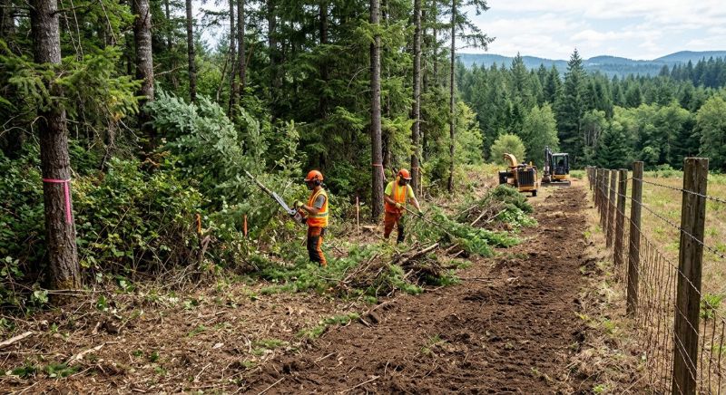 Easement Land Clearing in Utah County, UT