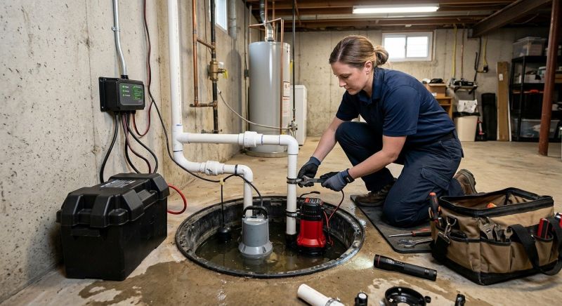 Ejector Pump Installation in Warwick, RI