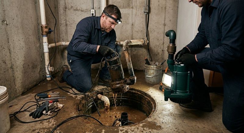 Sump Pump Relocation in Birmingham, AL